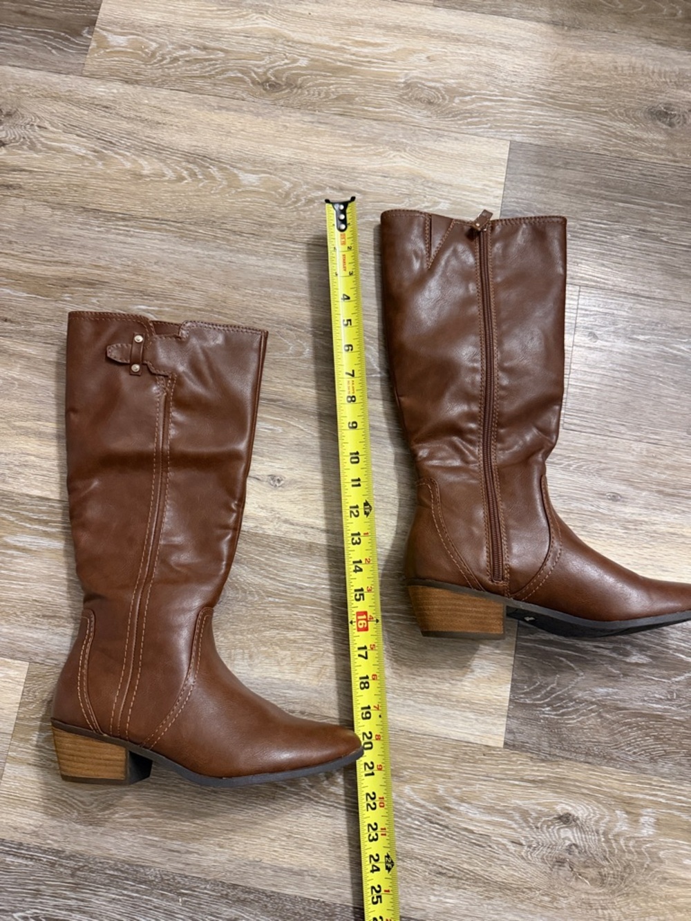 Dr Scholl’s Women's Brilliance Tall riding Boots brown size 9 - Picture 13 of 16